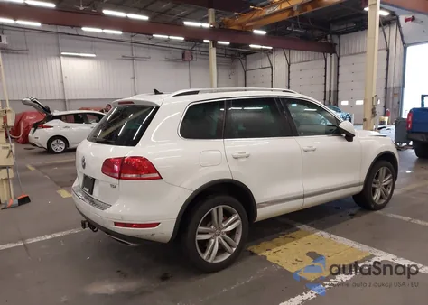 2012 Volkswagen Touareg Tdi Executive z USA, uszkodzony, nr VIN WVGEK9BPXCD009120
